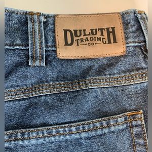 Duluth Trading Co. Men’s Jeans 36x32 Straight Leg Blue Denim Mid Rise